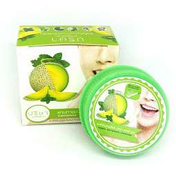 Cantaloup Original Toothpaste 5star4A 25 gr. Thailand. Концентрированная отбеливающая Тайская зубная паста дыня Cantaloup Original Toothpaste 5star4A 25 гр