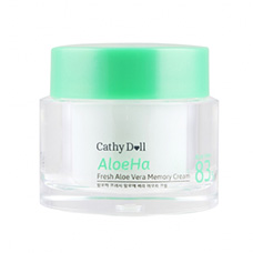 Cathy Doll Aloe Ha Fresh Aloe Vera (83%) Memory Cream 50 gr. Thailand