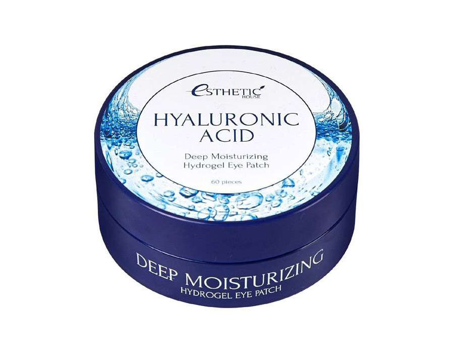 Гидрогелевые патчи для глаз из Кореи с гиалуроновой кислотой ESTHETIC HOUSE Hyaluronic Acid Hydrogel Eye Patch 60 шт. КОРЕЯ ПАТЧИ