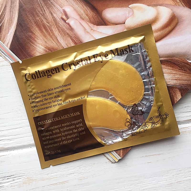Коллагеновые Маска-патчи для глаз из Таиланда BELOV Collagen Crystal Eyelid Patch 6 мл.