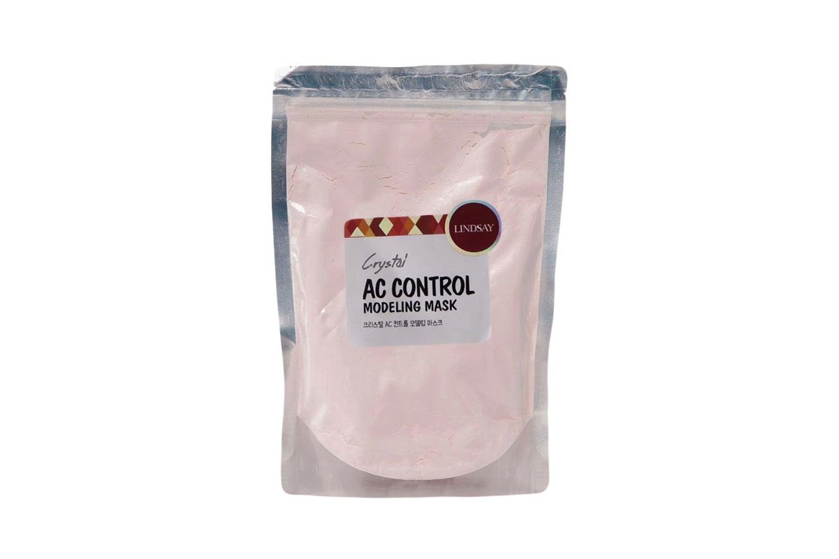 Корейская альгинатная маска для проблемной кожи контроль акне Lindsay Crystal AC Control Modeling Mask 240 гр. купить маску для лица из Кореи