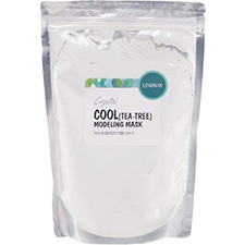 Корейская альгинатная маска для лица с чайным деревом Lindsay Crystal Cool (Tea Tree) Modeling Mask Pack 240 gr. Korea