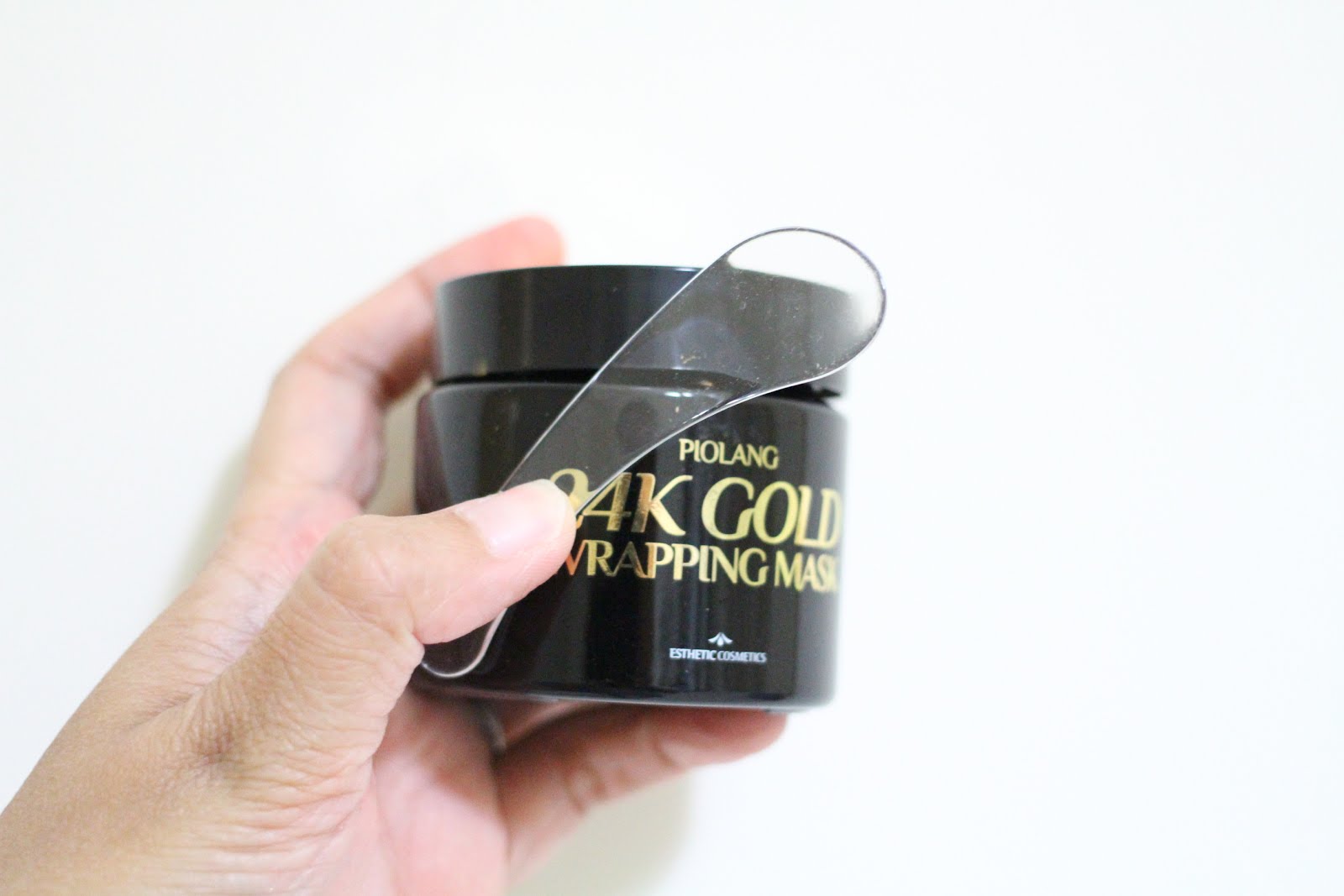 Корейская маска для лица с 24 каратным золотом ESTHETIC HOUSE PIOLANG 24k GOLD WRAPPING MASK 80 мл. КОРЕЯ МОСКВА ТАЙ