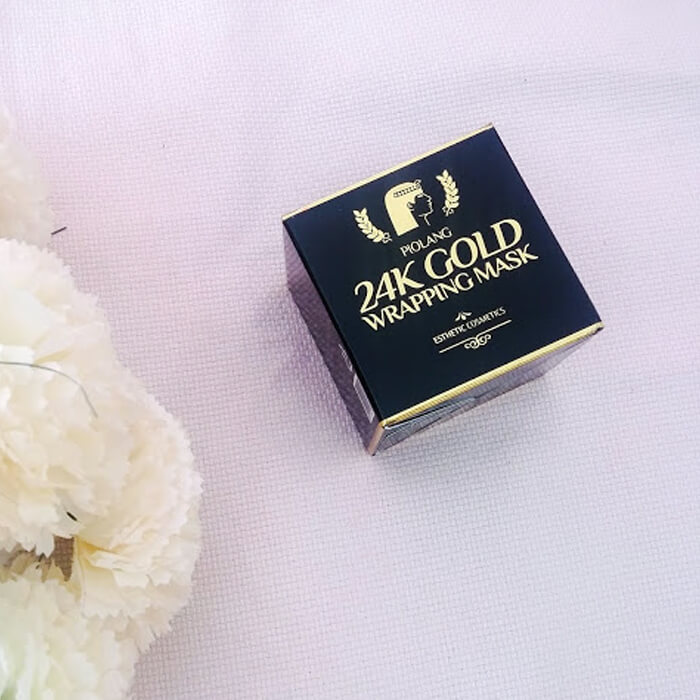 Корейская маска для лица с 24 каратным золотом maska-dlya-lica-esthetic-house-piolang-24k-gold-wrapping-mask-купить в москве