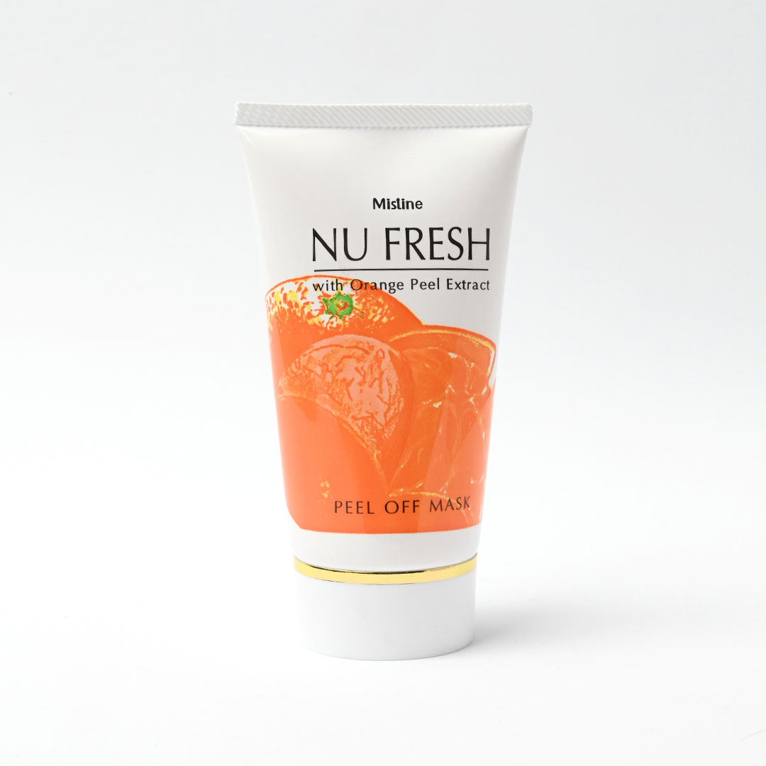 Натуральная маска-пленка для лица из Тайланда от угрей, прыщей и пигментации Mistine NU Fresh with Orange Peel Extract купить в Москве и Московской области.