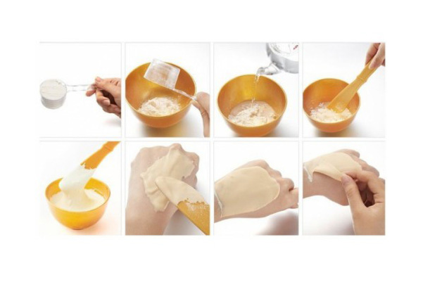 Натуральную альгинатную Корейскую маску для лица с коллоидным золотом Lindsay Crystall Gold Modeling Mask Pack купить в Москве и Московской области