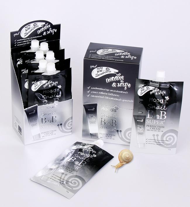 Натуральный BB крем для лица из Тайланда с муцином улитки Belov Moods Snail BB Super + Perfection Cream купить в Москве и Московской области.