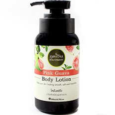 Натуральный лосьон из Тайланда Розовая гуава Phutawan Pink Guava Body lotion 250 мл. Thailand