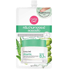 Охлаждающий крем для лица из Тайланда с Алоэ Вера (83%) cathy-doll-krem-aloe-memory-cream