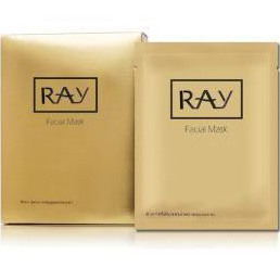 Омолаживающая маска для лица из Тайланда с коллоидным золотом RAY Facial Mask Gold 43 гр