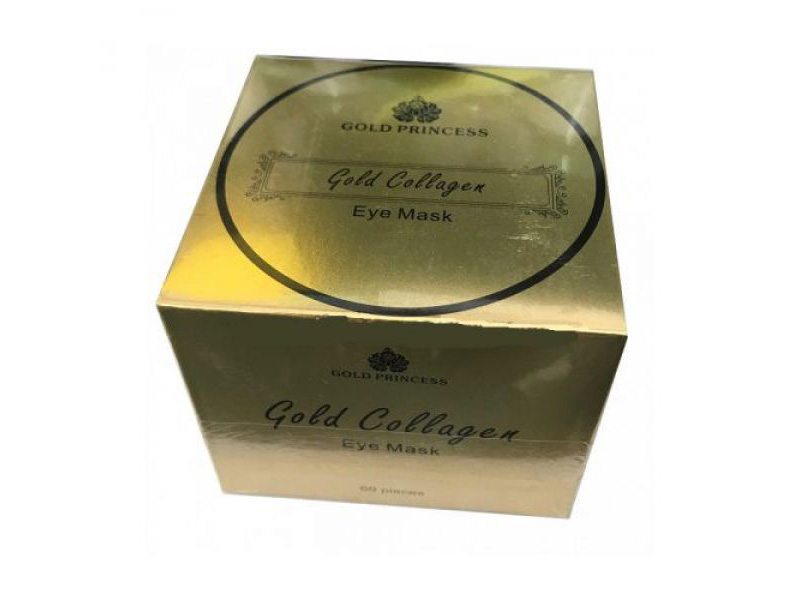 ПАТЧИ ДЛЯ ГЛАЗ ИЗ ТАЙЛАНДА. Тайские золотые коллагеновые маски-патчи для кожи вокруг глаз Gold Princess Collagen Eye Mask 60 шт.