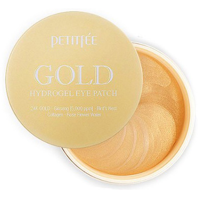PETITFEE Gold Hydrogel Eye Patch 60 patches. Korea. PETITFEE-Gold-Hydrogel-Eye-Patch