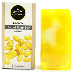 Phutawan Cocoon HERBAL SOAP BAR 120 гр.gr. Thailand