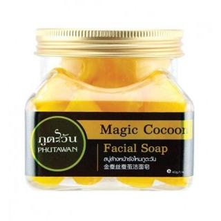 Phutawan Magic Cocoon Facial Soap 40 гр. Thailand