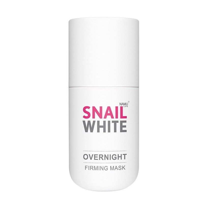 Тайская ночная укрепляющая маска для лица NAMU LIFE SNAIL WHITE OVERNIGHT FIRMING MASK 50 мл. ТАЙЛАНД