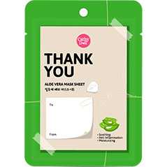 Тайская тканевая маска для лица с Алоэ Вера Cathy Doll Thank You Aloe Vera Mask Sheet 25 гр. cathy-doll-feeling-mask-sheet