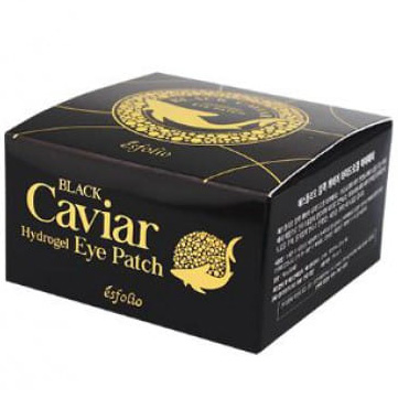 ESFOLIO Black Caviar Hydrogel eye patch 120 gr. Korea