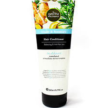Тайский кондиционер для волос Имбирь и Розмарин Ginger Rosemary Hair Conditioner Phutawan 250 мл