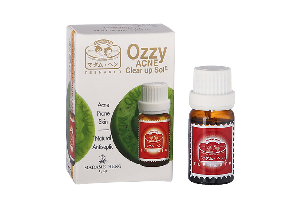 Тайский лосьон против акне от Madame Heng Ozzy acne claer Up Solution 14 мл. loson-dlya-problemnoj-kozhi-madame-heng-ozzy-acne-clear-up-solution-14-ml