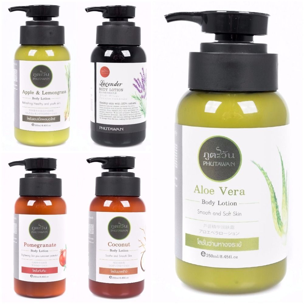 Тайский освежающий и питательный лосьон для тела Яблоко и Лемонграсс от Phutawan.ozbm