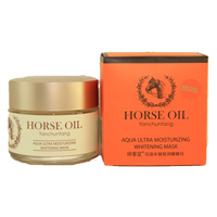 Yanchuntang Horse oil aqua ultra moisturzing whitening mask 100 ml. Thailand.OZBM